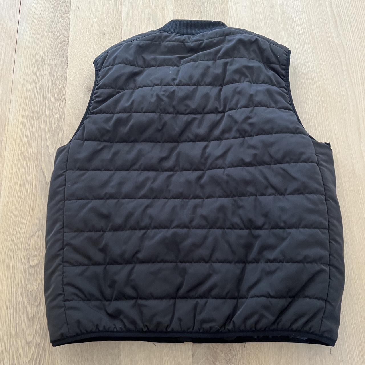 ⬛️⬛️Black Puffer Vest! Sick for winter + streetwear... - Depop