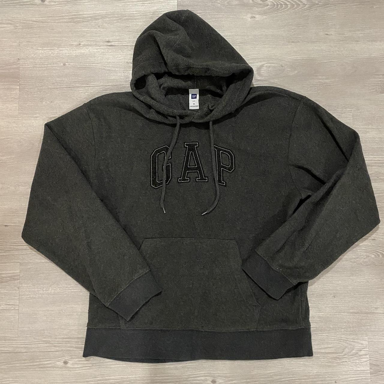 Gap Men's Grey Hoodie | Depop