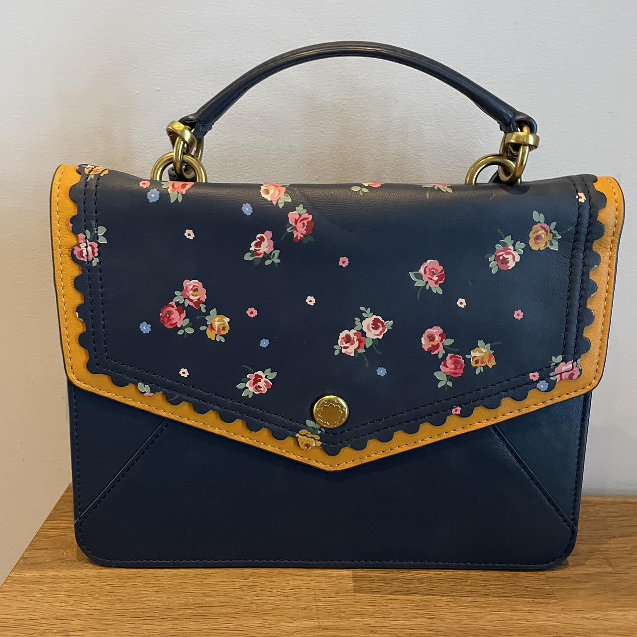 Cath kidston scalloped mini leather online bag