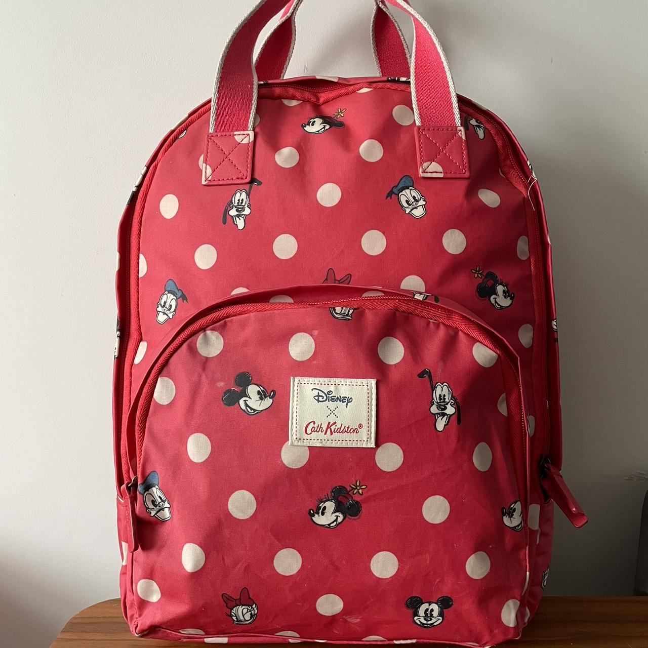 Cath Kidston X Disney Mickey Mouse Red Backpack. Depop