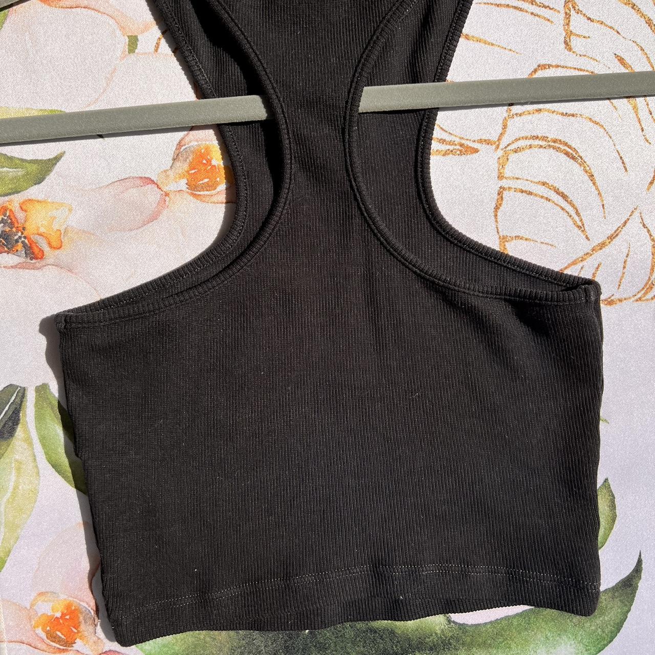 OffWhite OFF Stamp Ribbed Rowing Tank (Women’s XS)... Depop