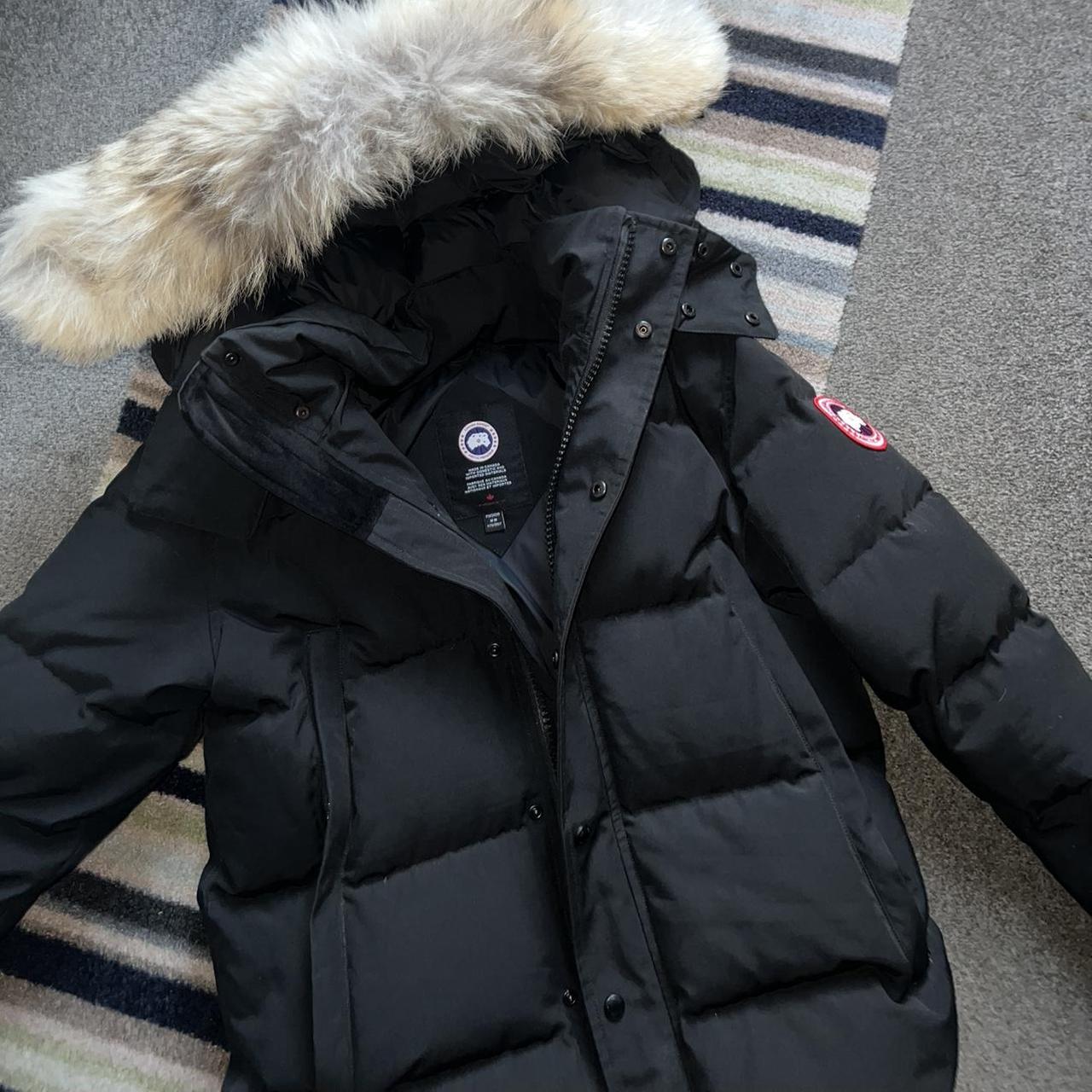 Canada Goose Fusion Fit Wyndam Parka Black Size... - Depop