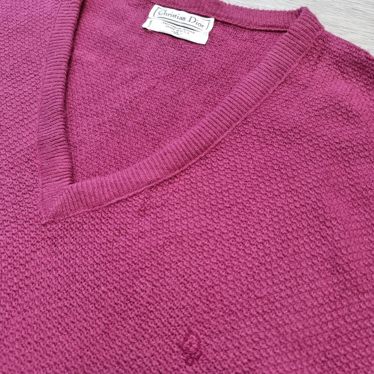 Christian Dior Men's Pink Jumper | Depop