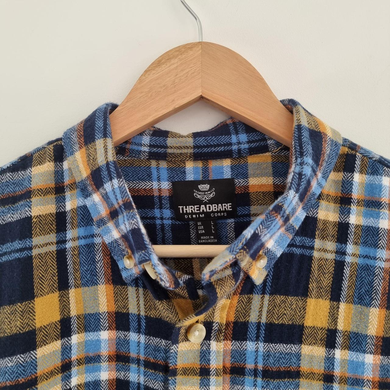 Threadbare Men's Blue Shirt | Depop