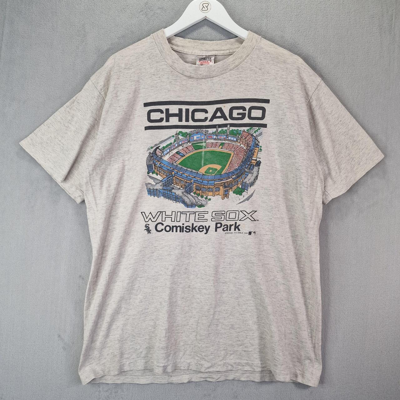 1991 Chicago store white Sox shirt ,large XL