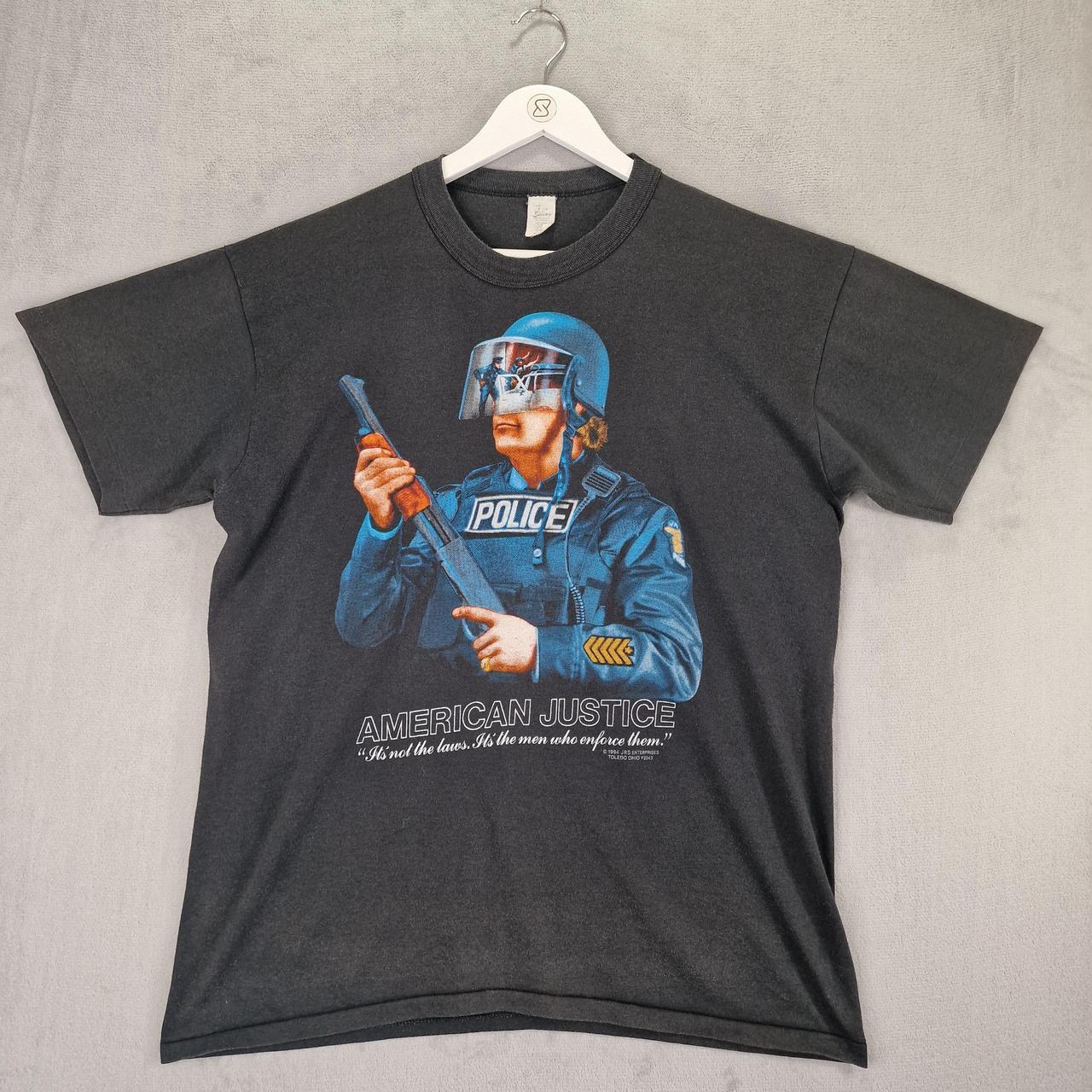 Vintage American Justice purchases Cop Shirt