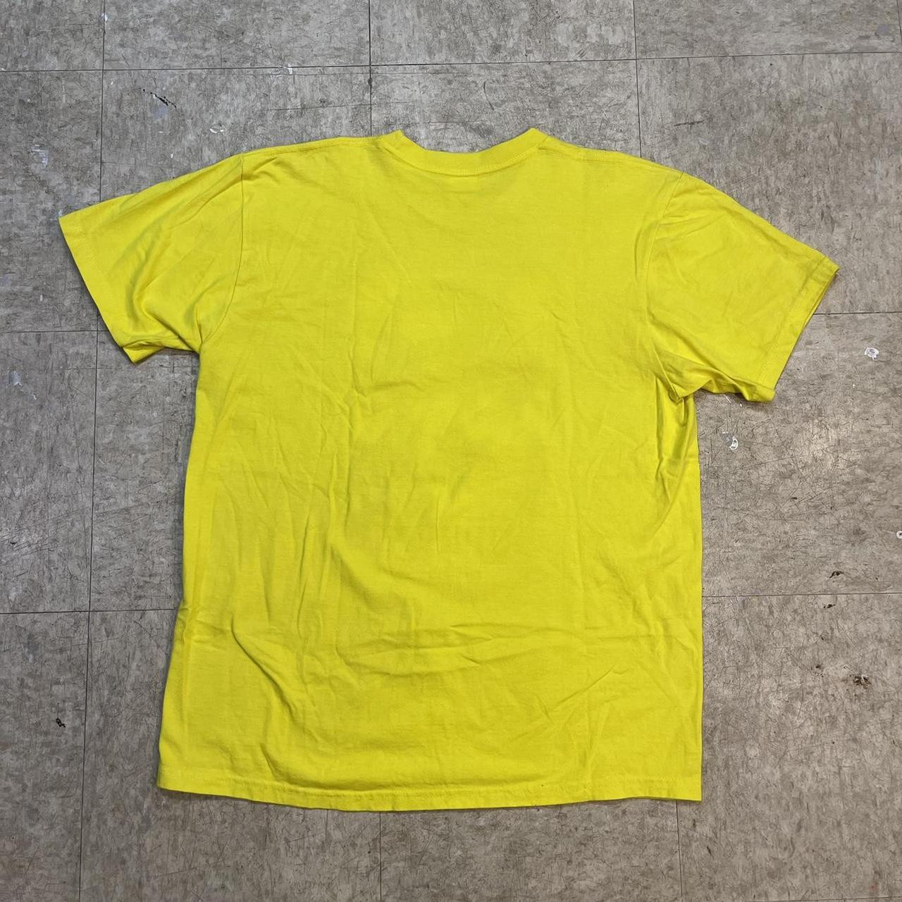 Large Supreme smoking weed yellow shirt. #supreme | Depop