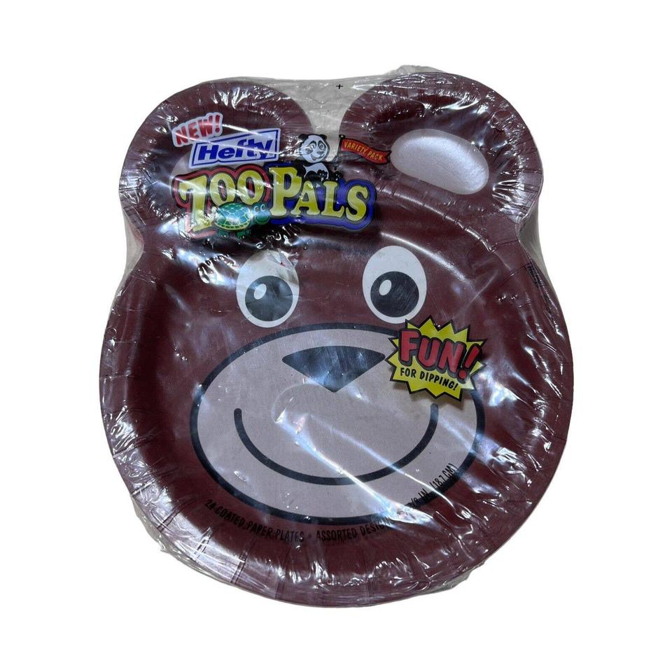 Hefty Zoo Pals 7-3/8 Inch Polypropylene Plates - Shop Plates