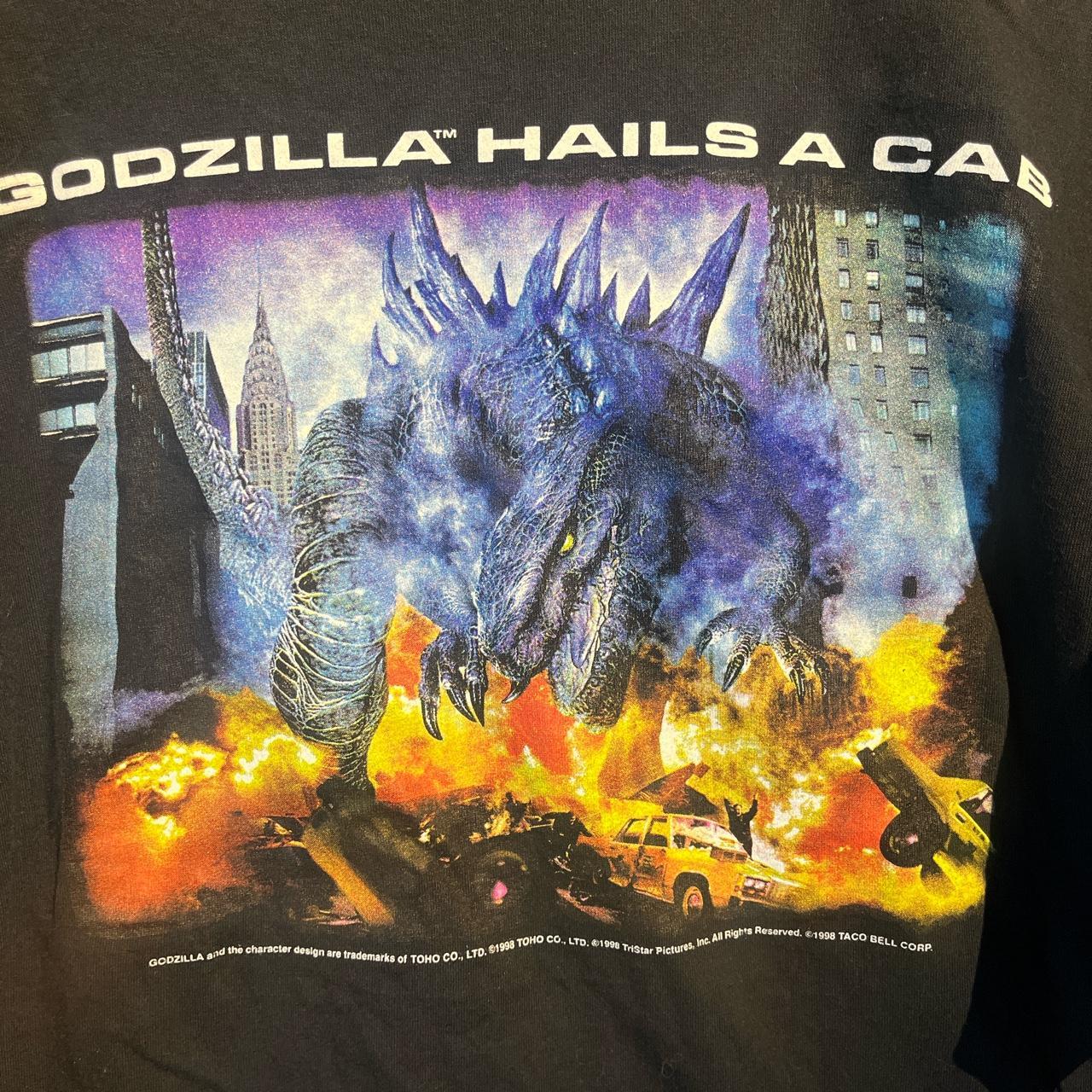 Vintage Godzilla Taco Bell Movie Promo Dated 1998... - Depop