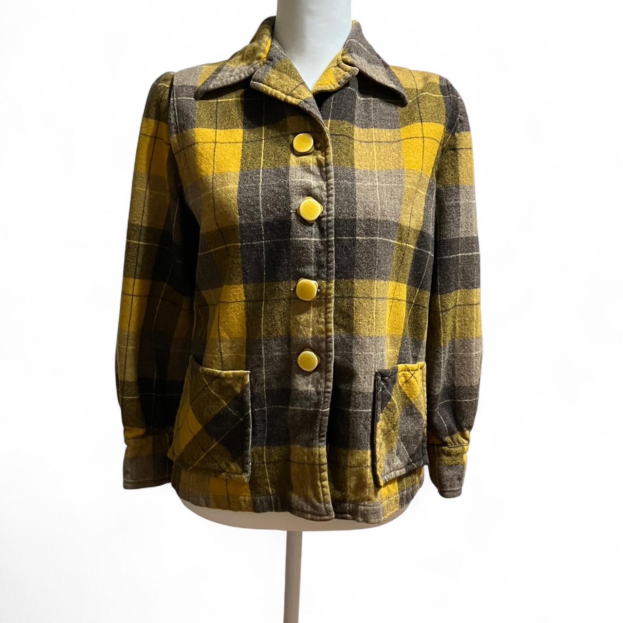 Pendleton Women's Jacket - Multi/Yellow - M – Vin… - image 1