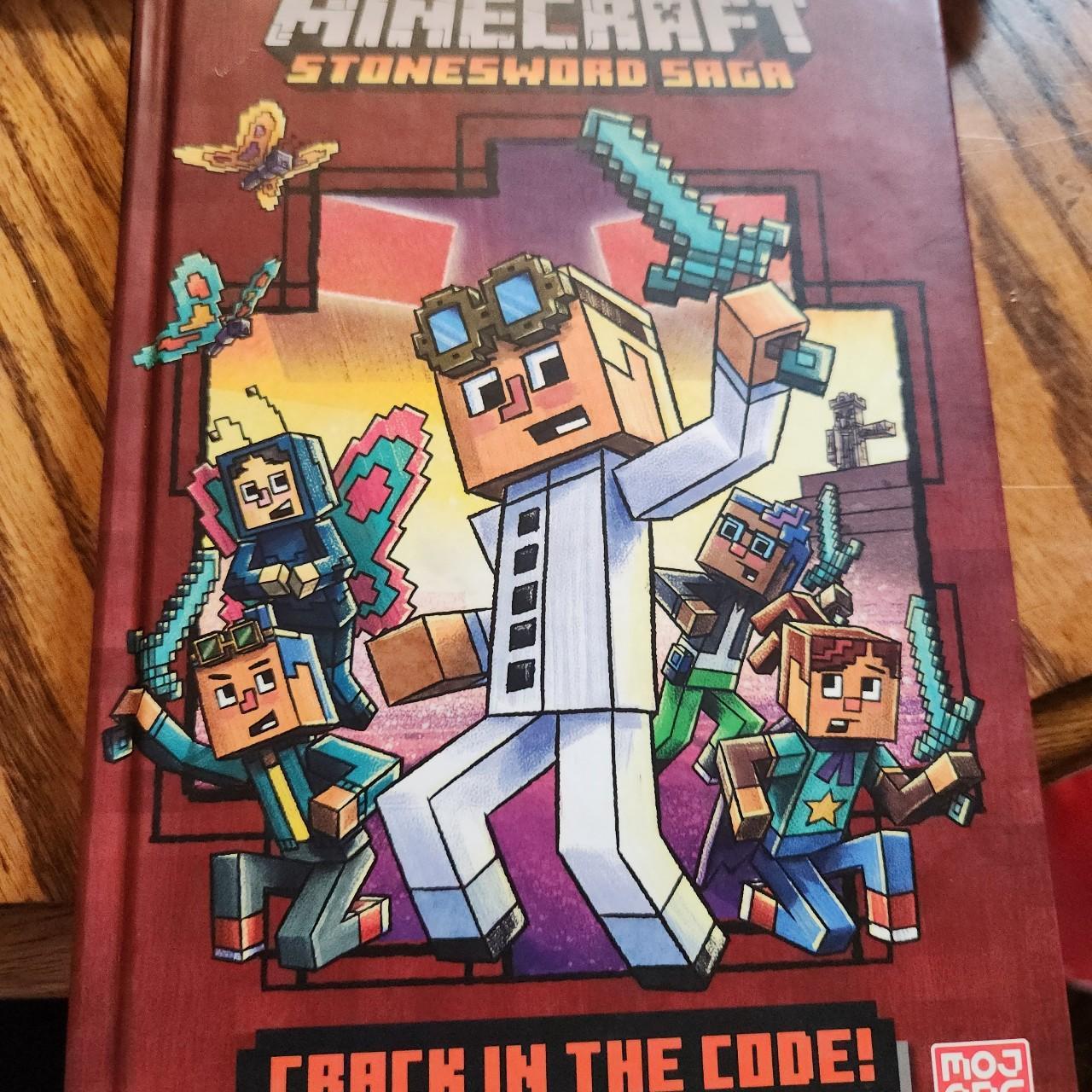 Minecraft book in good shape hard cover. - Depop