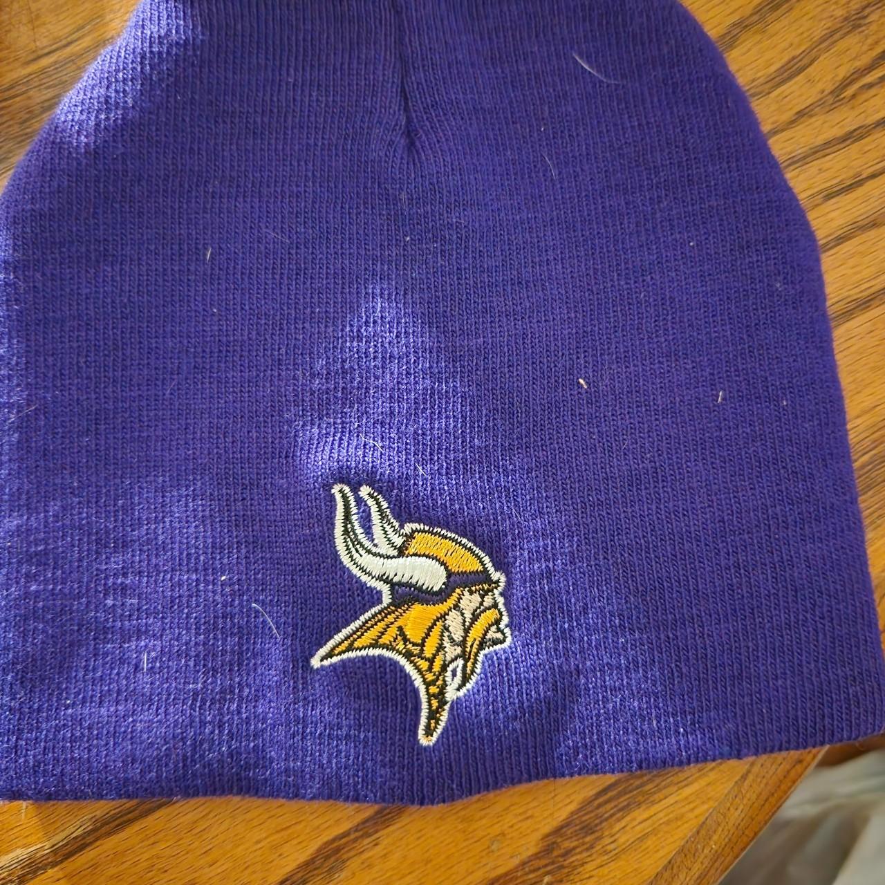 Minnesota vikings winter hat in good shape just... - Depop