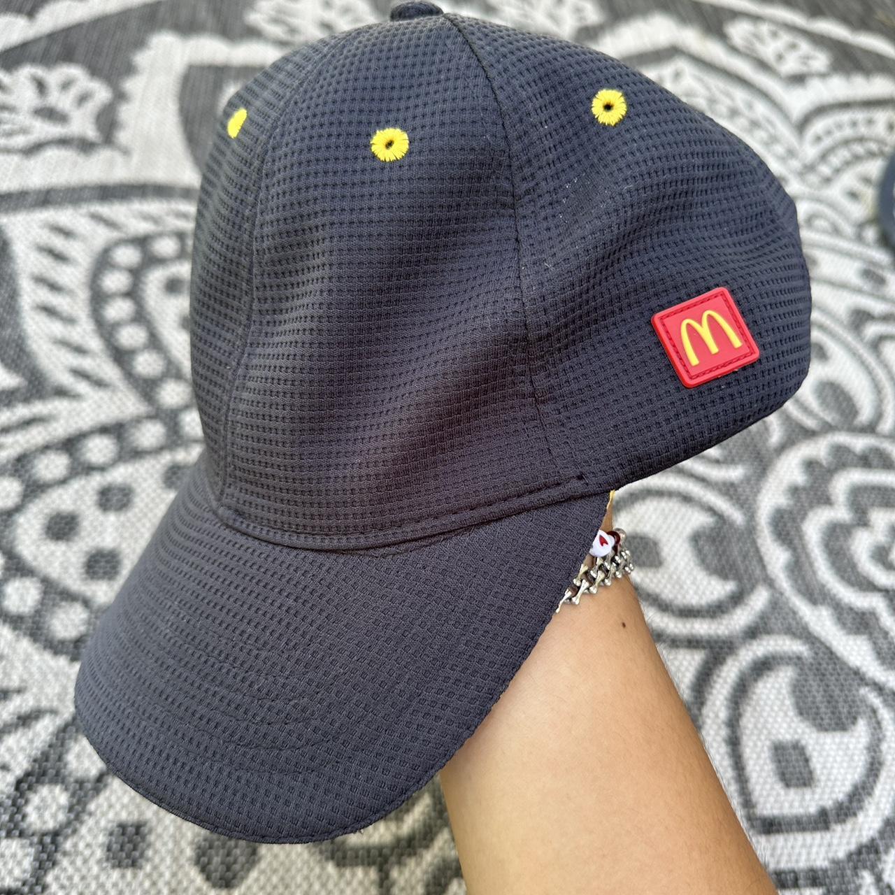 Custom New Era snapback Blue McDonalds (Red is also - Depop