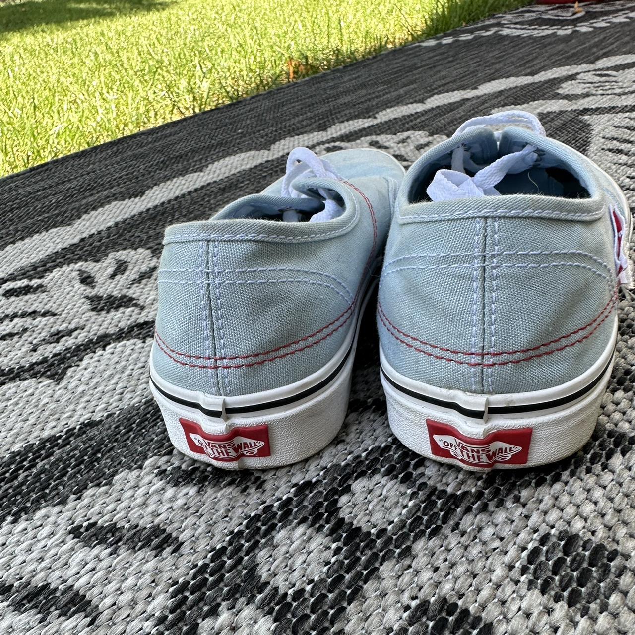 Light teal outlet vans