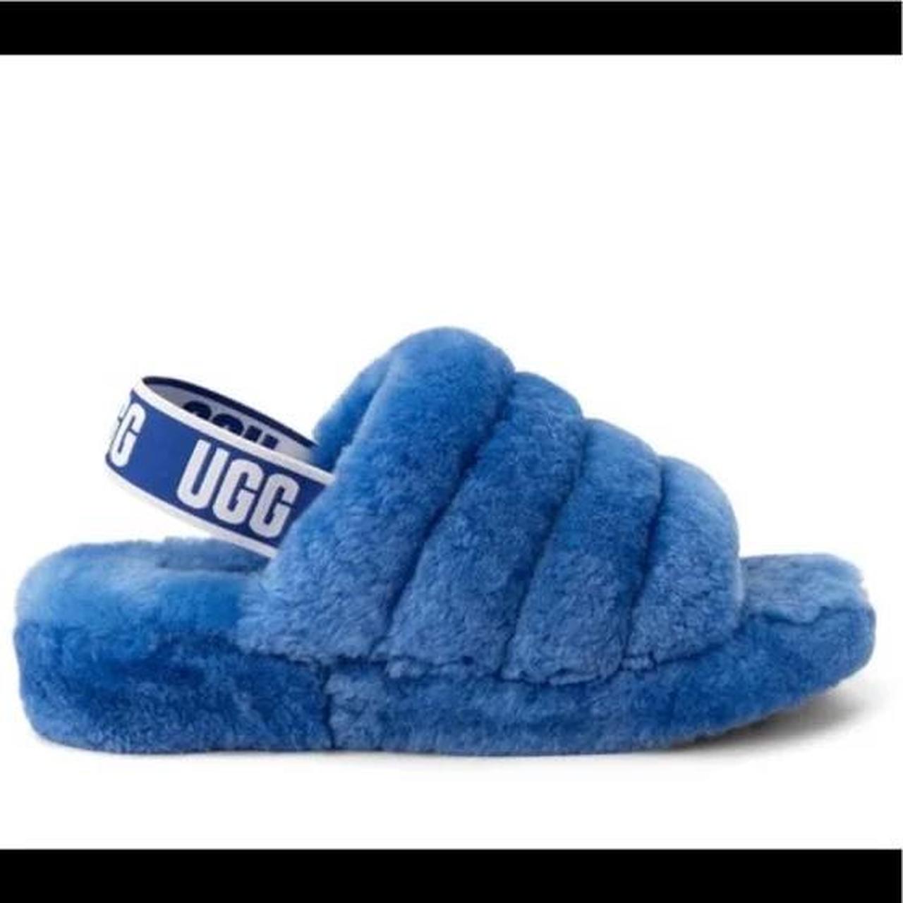 Ugg slides dark store blue