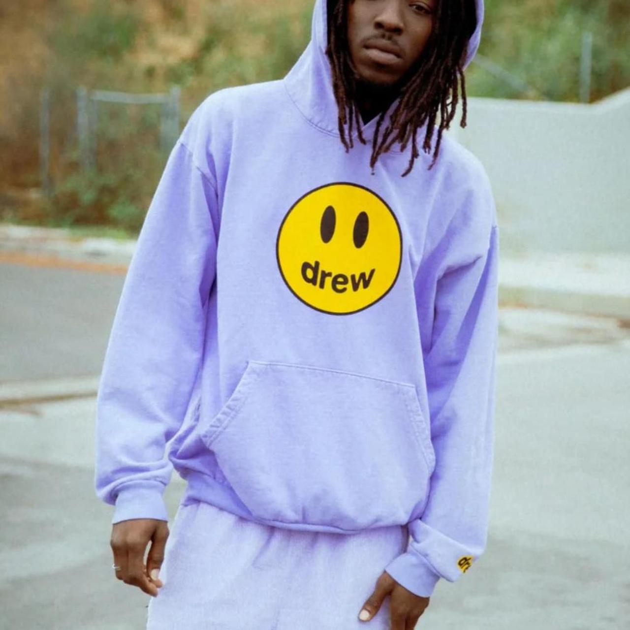 Lavender drewhouse hoodie. Love it so much but don t. Depop