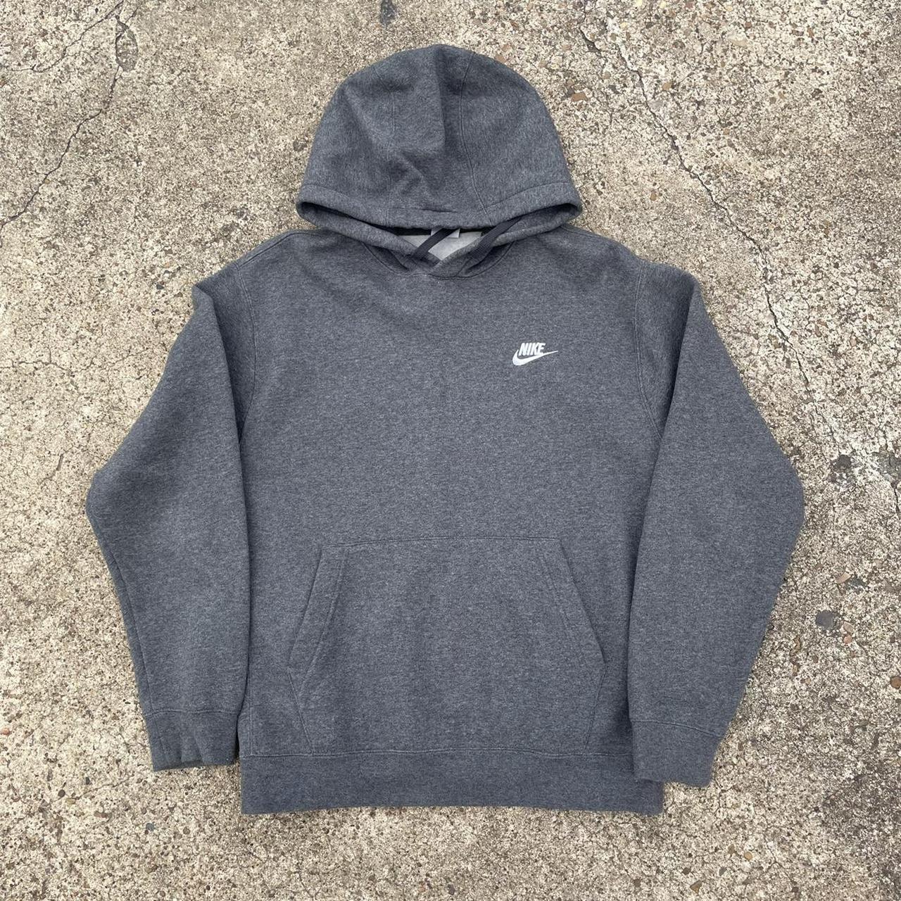 charcoal grey nike hoodie