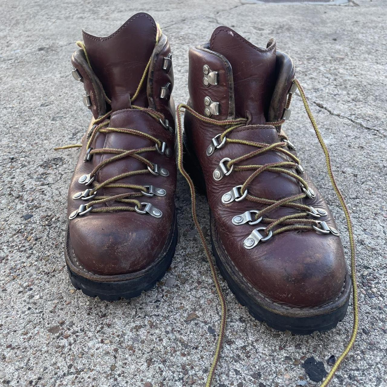 Made in USA Danner mountain light 2 brown hiking... - Depop