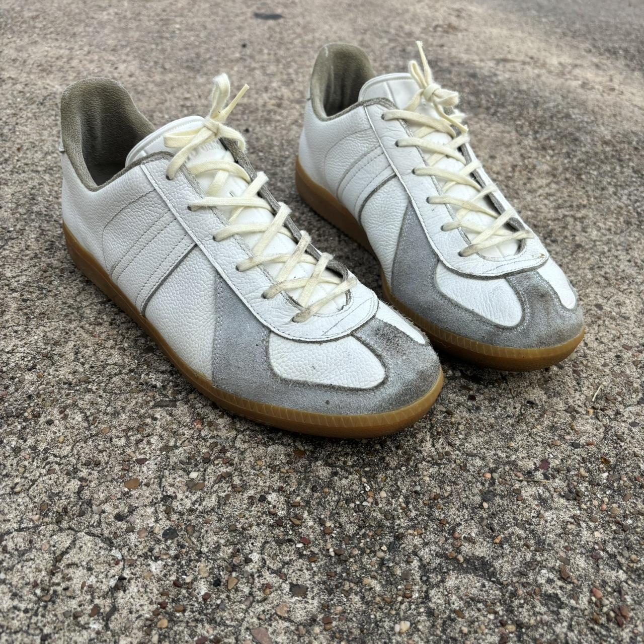 Vintage german army trainers margiela gats... - Depop