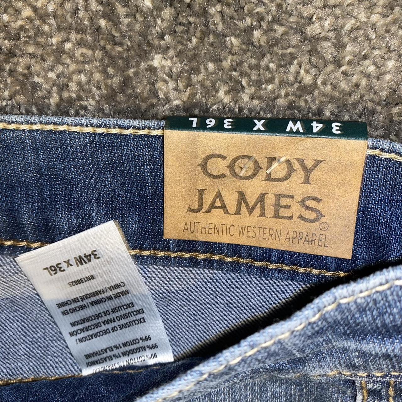 Cody James jeans totally new 34W X 36L SLIM STRAIGHT - Depop