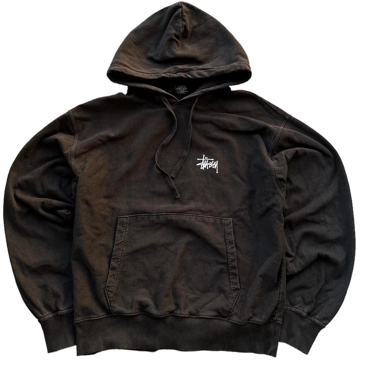 Stussy pile shop fleece hood