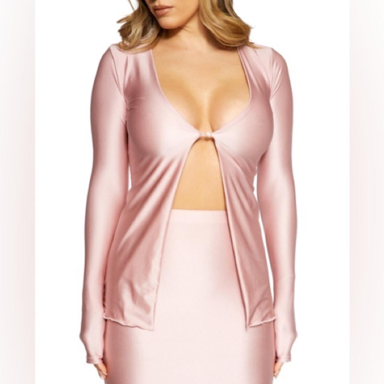 Naked Wardrobe Women's Pink Blouse (3)
