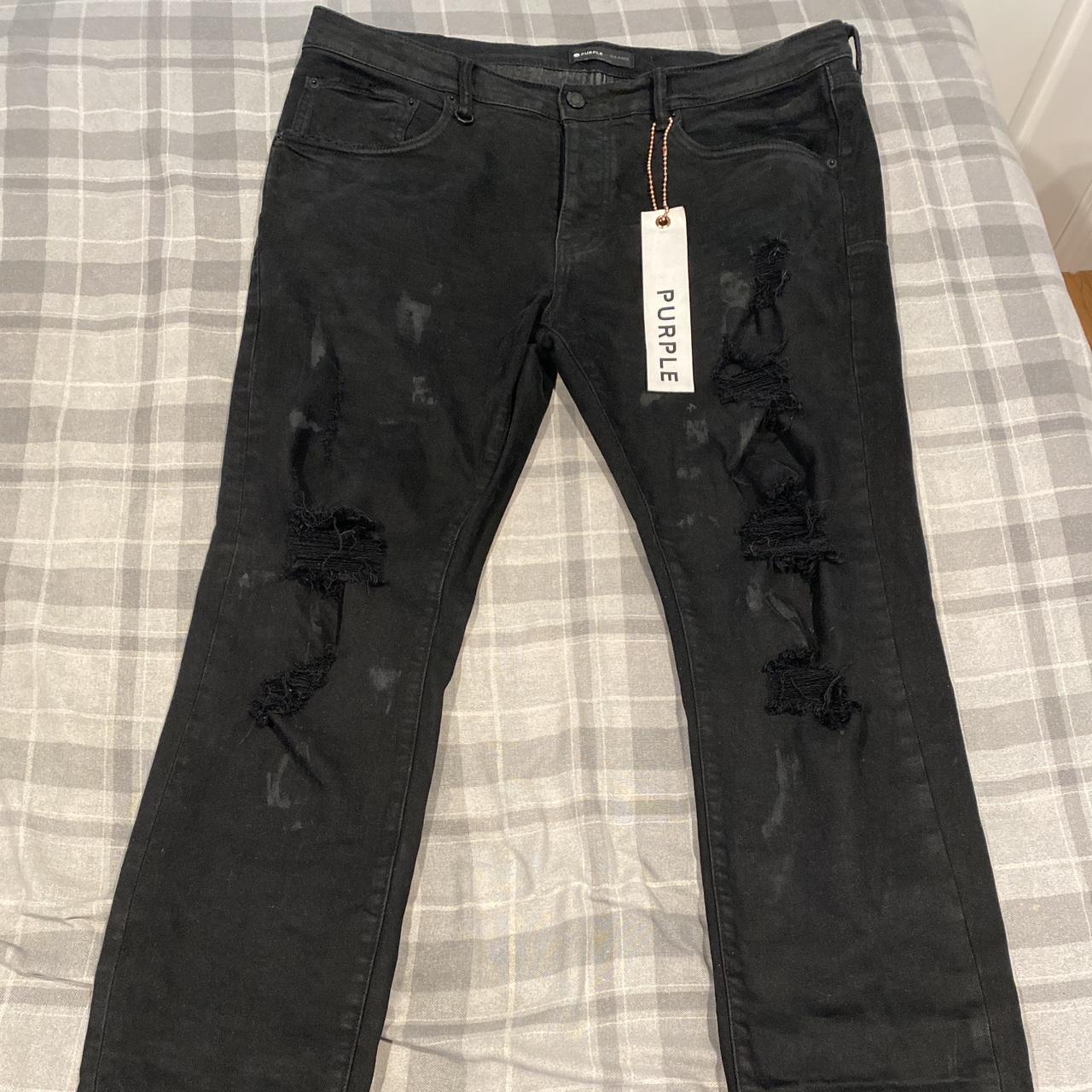 Black Oil Spill P001 Purple Brand Willing to take... - Depop