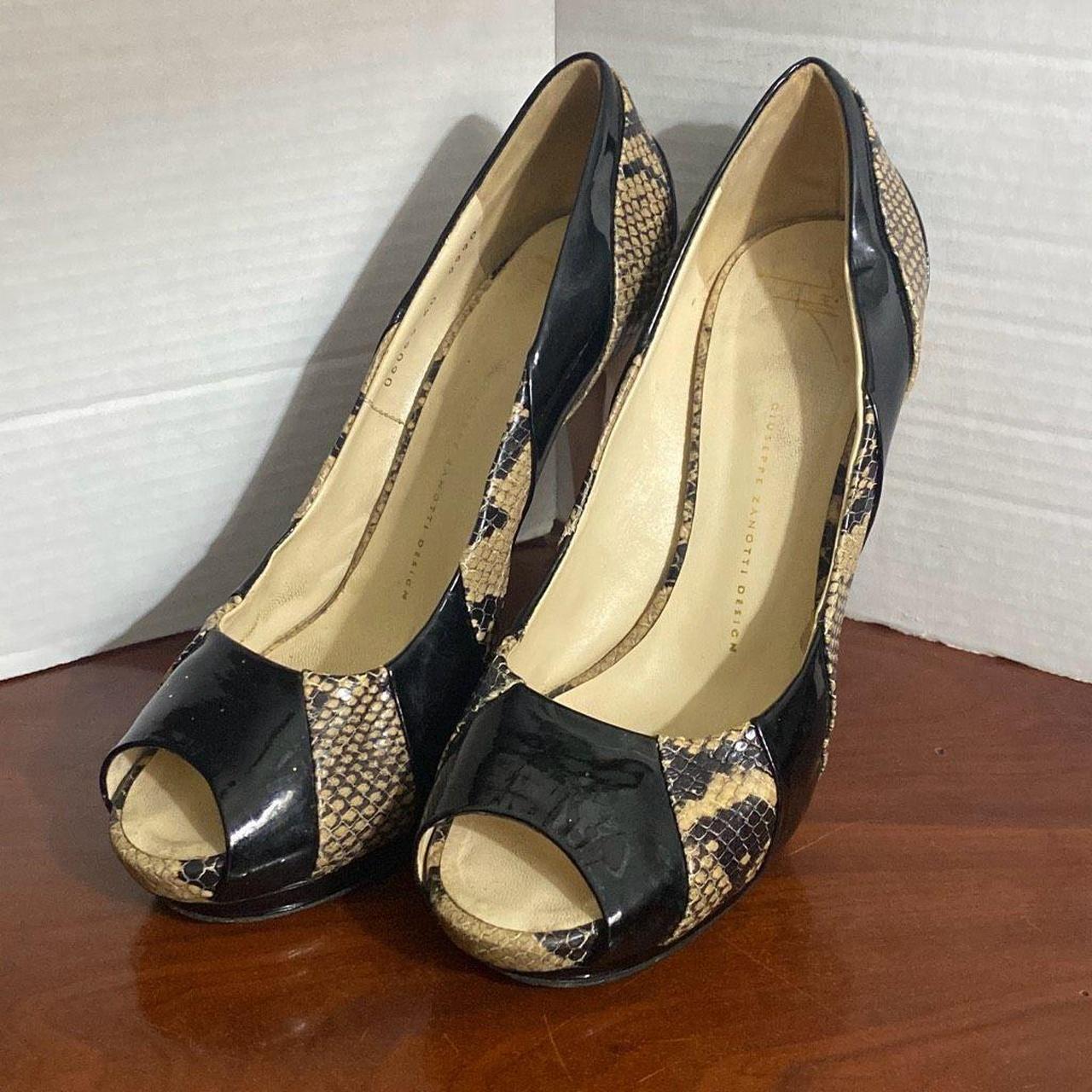 Giuseppe zanotti best sale snakeskin heels