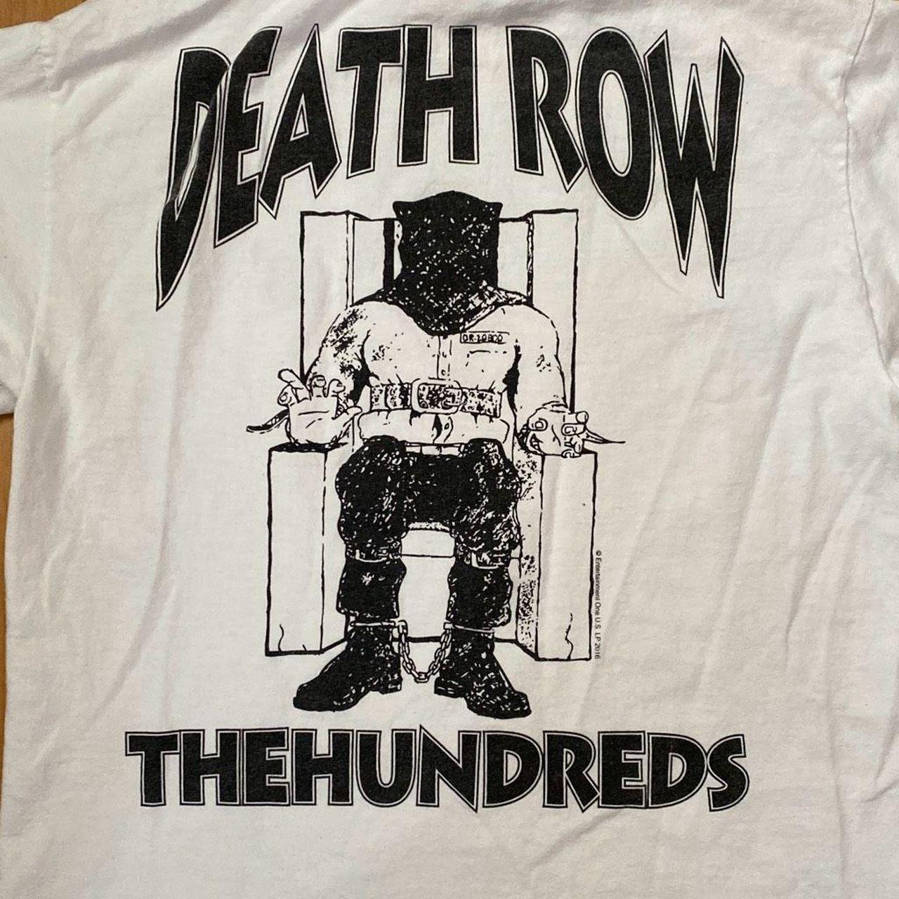 The Hundreds Death Row Records White Long Sleeve T Depop