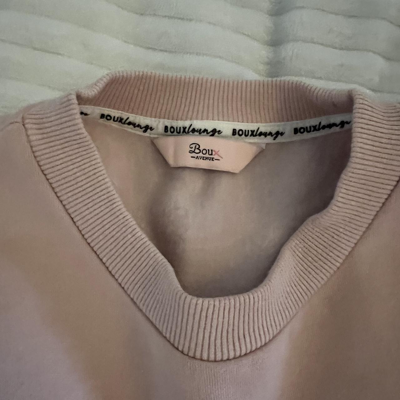 Boux Avenue Women's Pink Sweatshirt | Depop