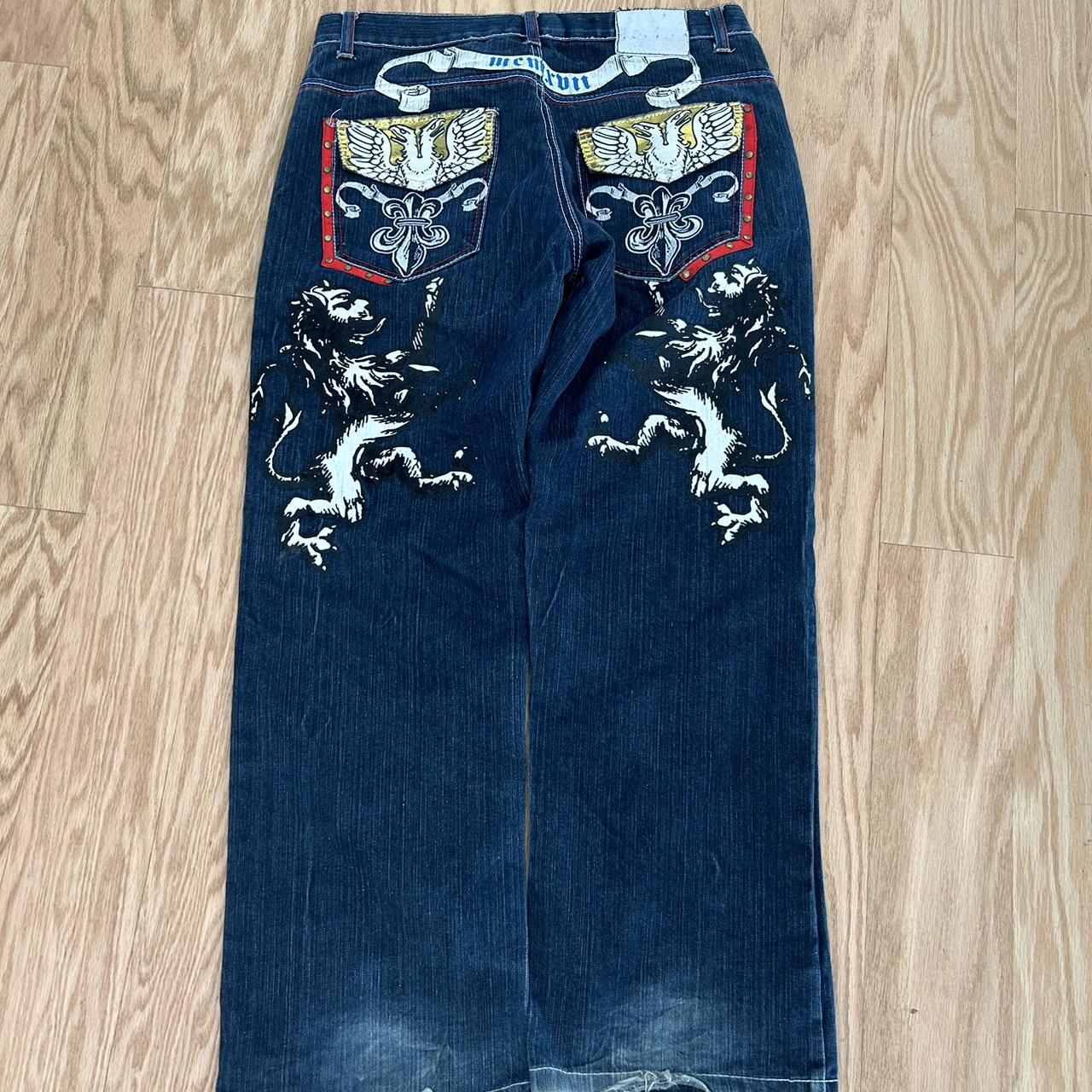 red ape jeans these so stunning, amazing details,... - Depop