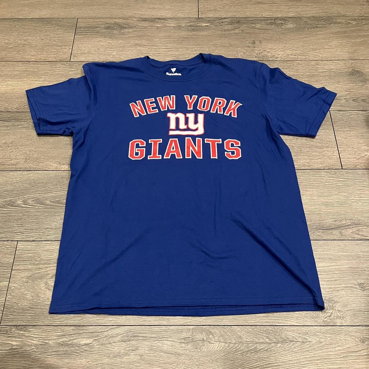 Men's Fanatics Branded Royal/Red New York Giants Player Pack T-Shirt Combo  Set