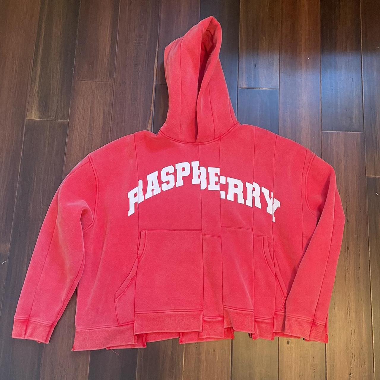 GV Gallery Raspberry Splice hoodie - worn twice - no... - Depop