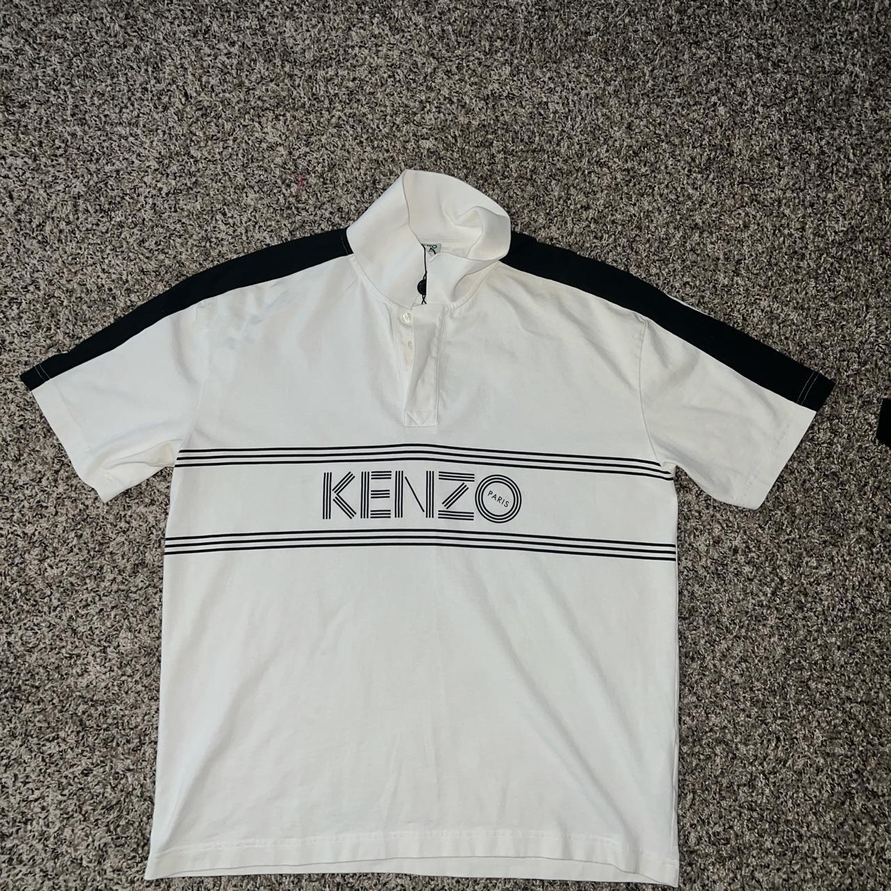 Kenzo polo store shirt white