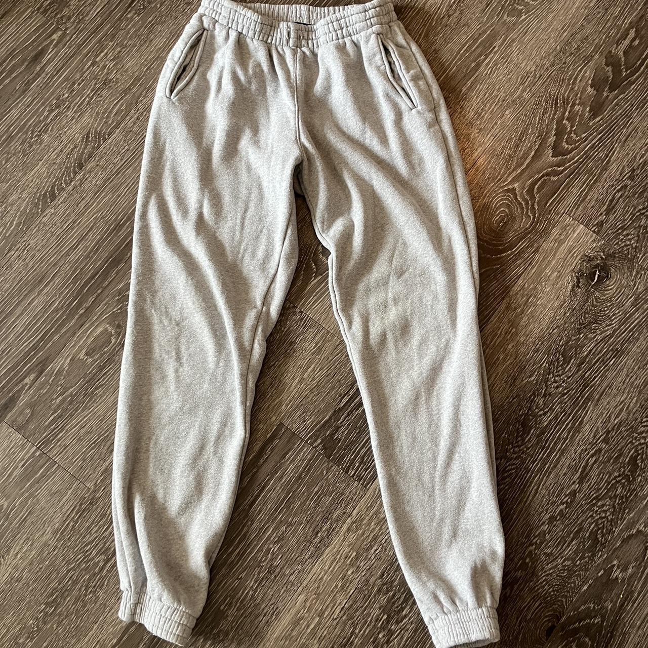 Brandy Melville Women's Grey Joggerstracksuits Depop