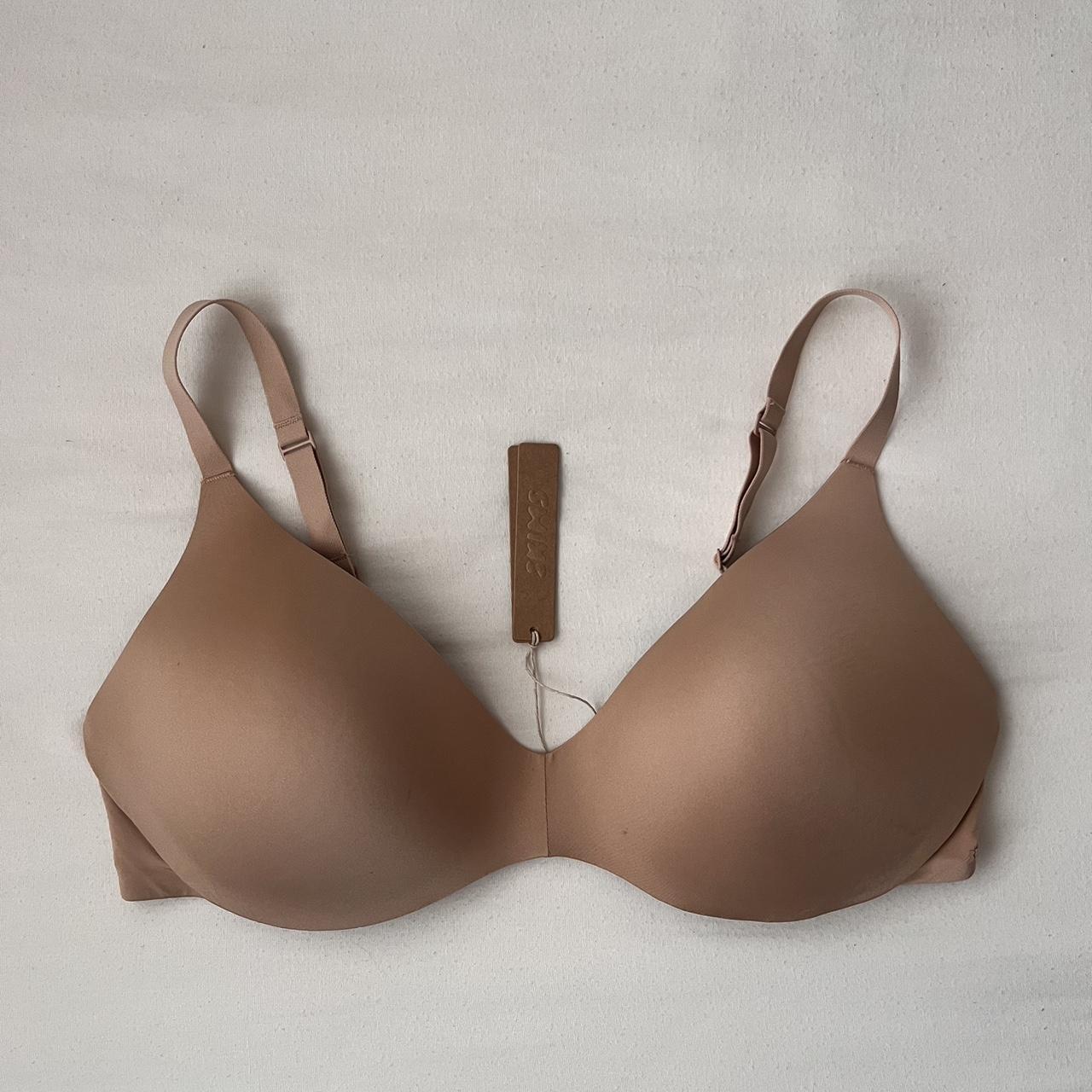 Skims wireless push up bra in clay size 38D never - Depop