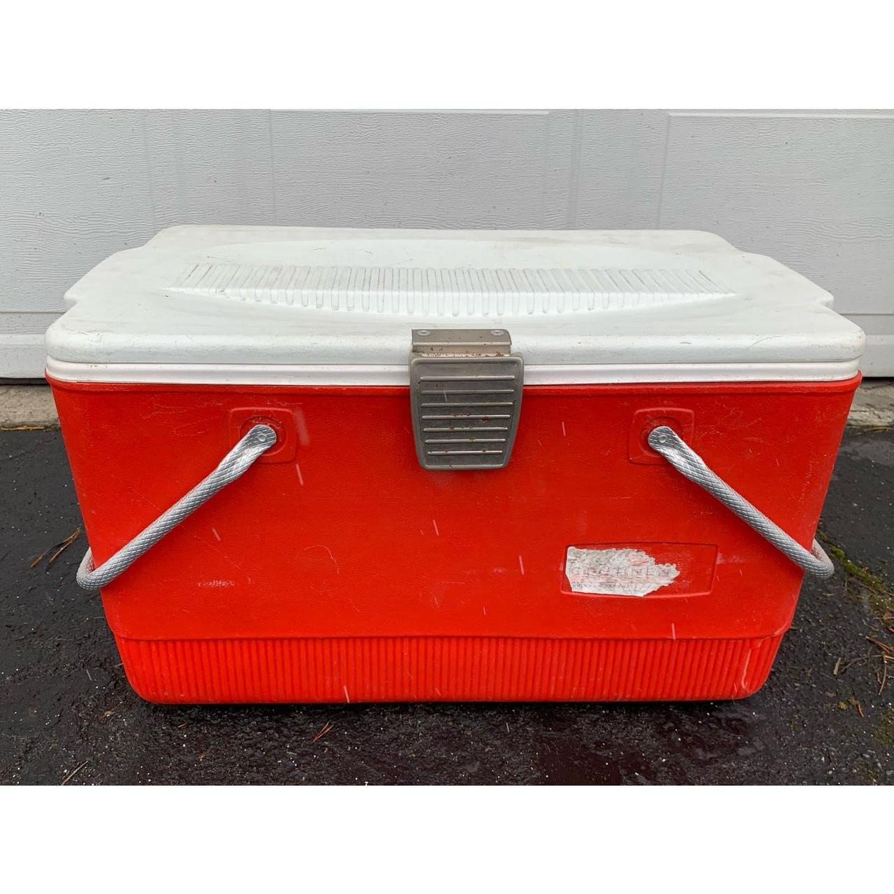 RARE! Vintage POLORON THERMASTER Cooler Fiberglass... - Depop