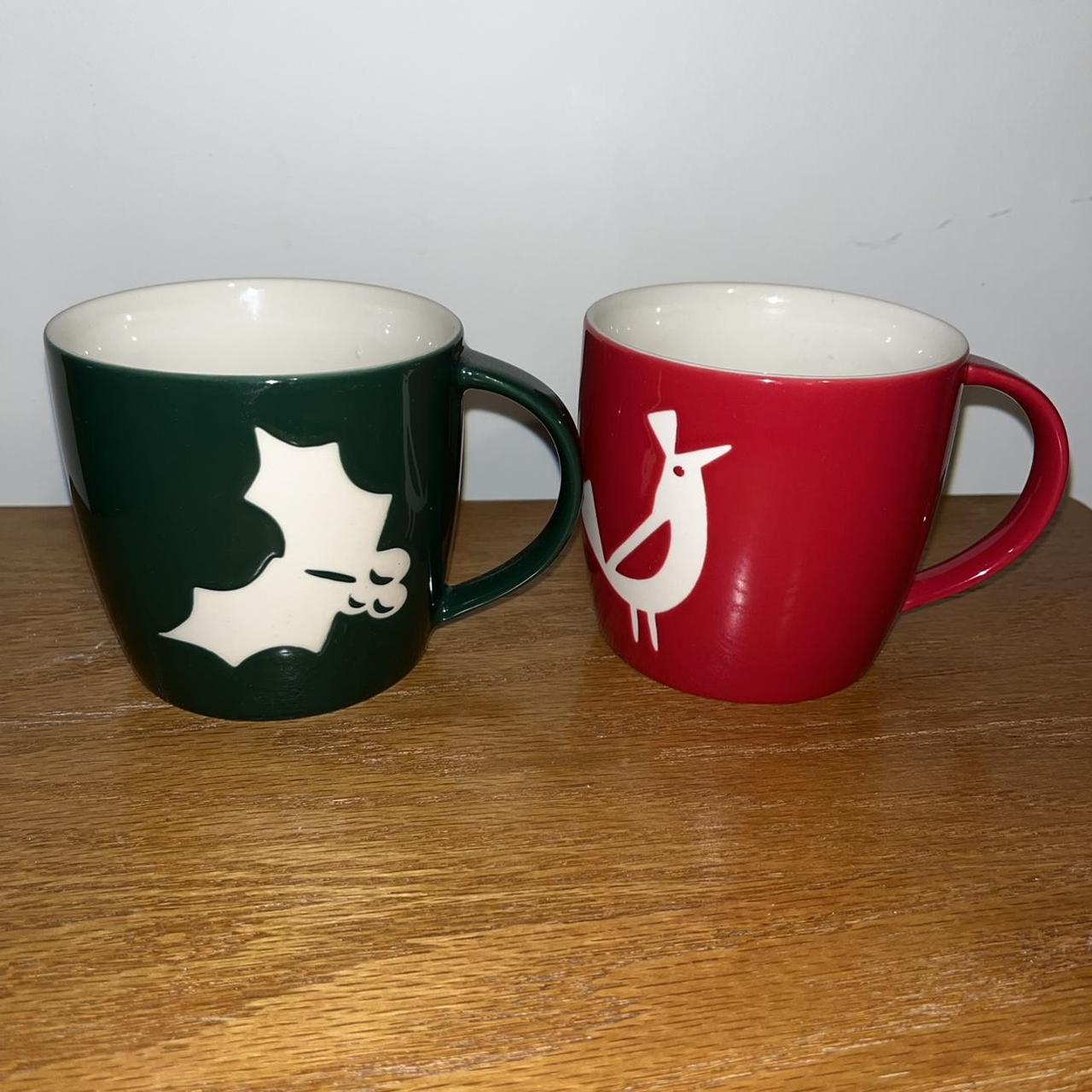 Starbucks coffee mug Dove & Mittens Christmas 2011 - - Depop