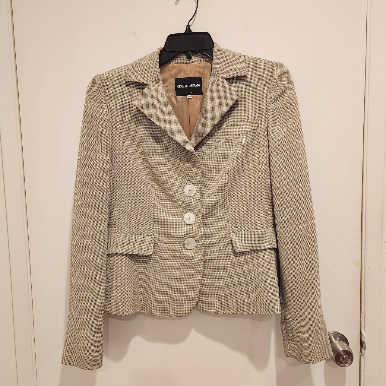 Women's Grey and Black Jacket | Depop