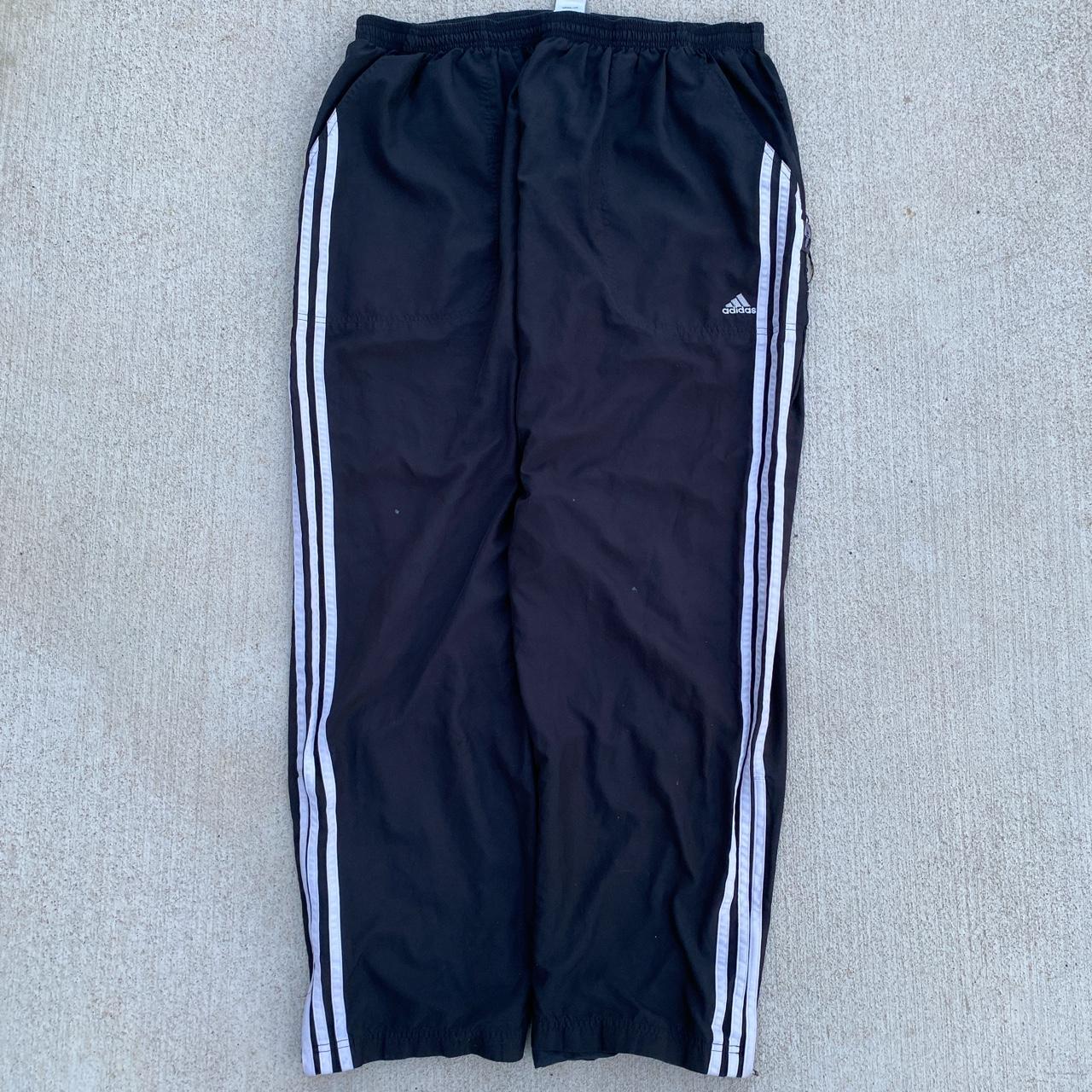 Adidas track pants 📐XL/32x30 Flaws shown in... - Depop