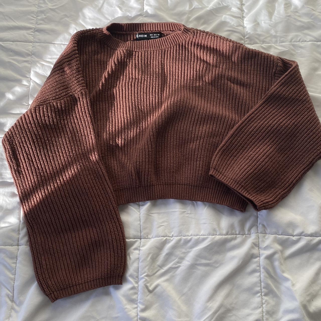 shein warm cropped sweater before purchase please... Depop
