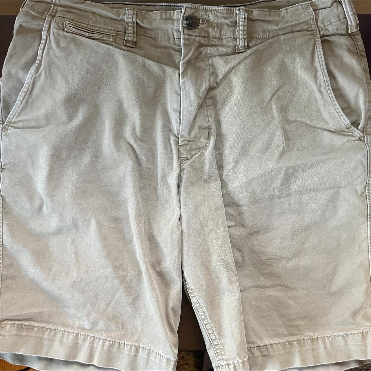 American Eagle Outfitters Men's Tan Shorts | Depop