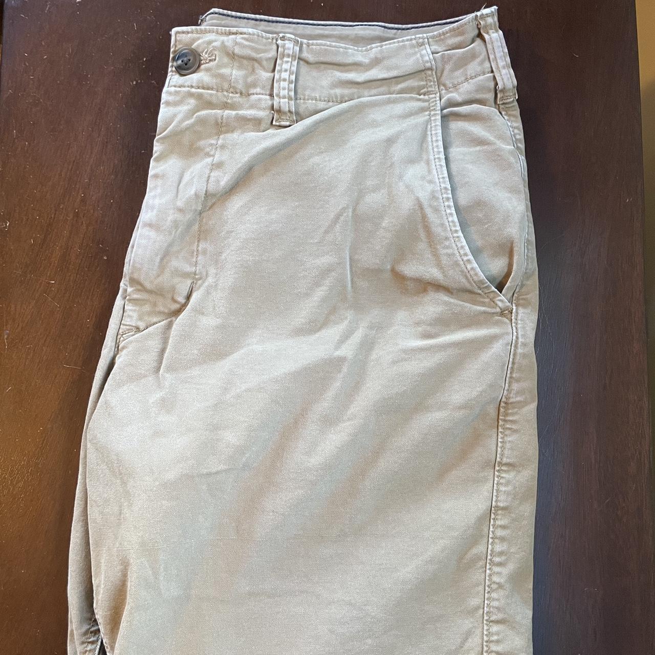 American Eagle Outfitters Men's Tan Shorts | Depop