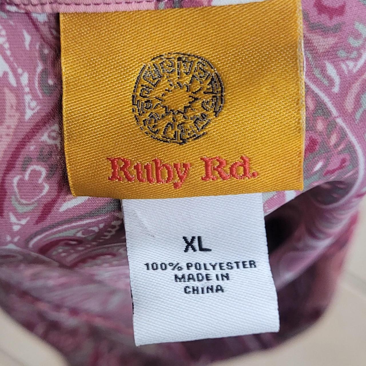 Ruby Rd. Women's Blouse - Pink/Multi - M – Ruby R… - image 4