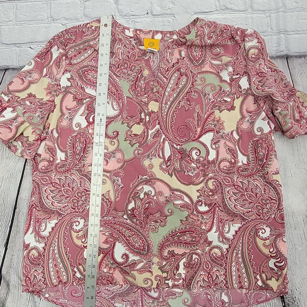 Ruby Rd. Women's Blouse - Pink/Multi - M – Ruby R… - image 5