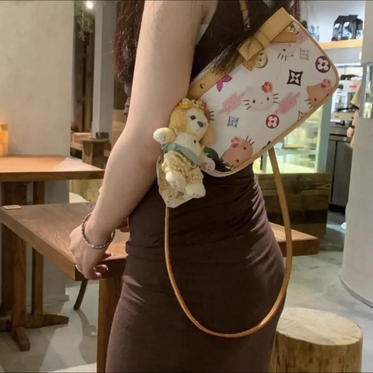 Leather Hello Kitty Bag , MESSAGE BEFORE BUYING, YOU