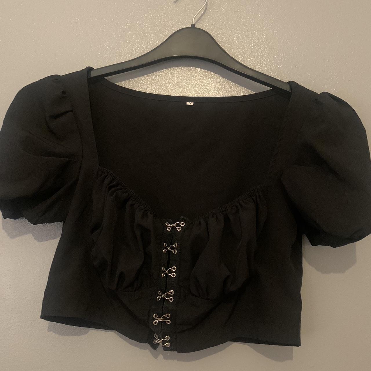 Black shein top - Depop