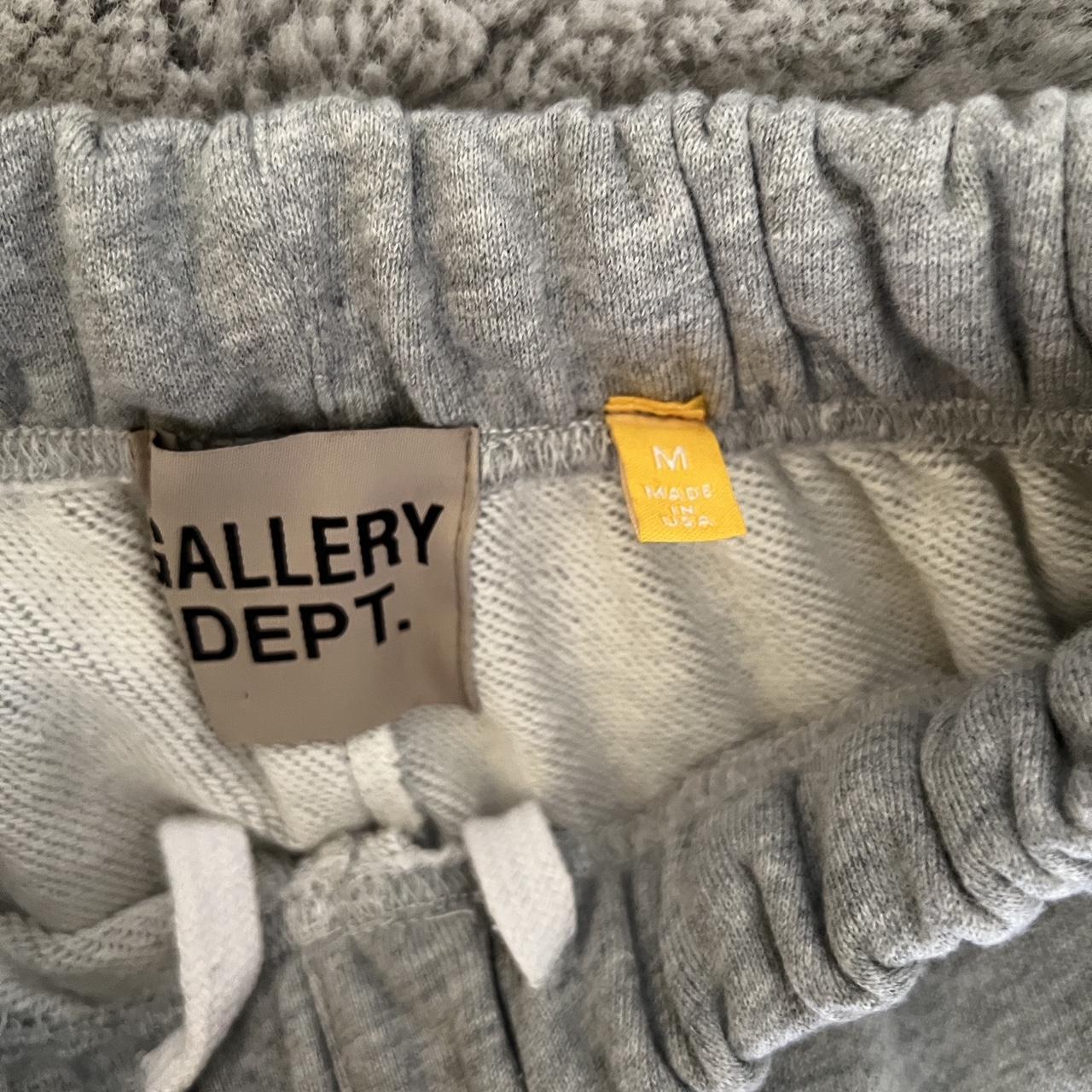 Gallery Dept Flared Sweats “Grey” Worn ONCE!! Size:... - Depop