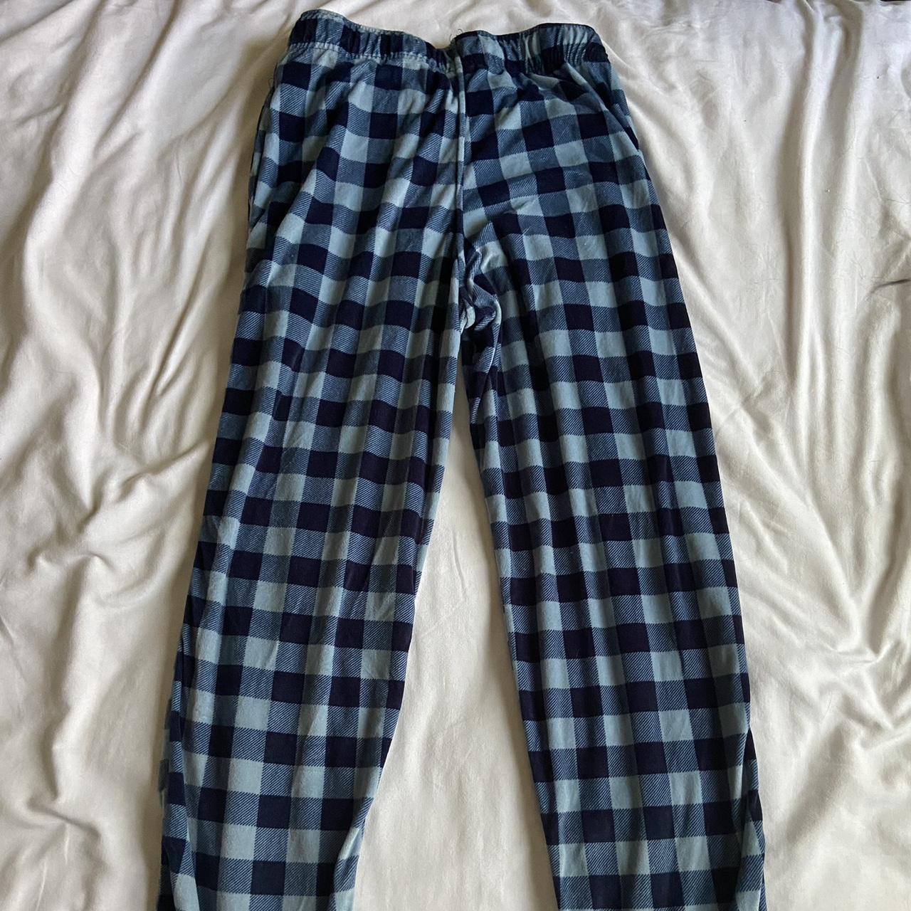 Blue Plaid Pajama Pants ! 🪺 essential for every... - Depop