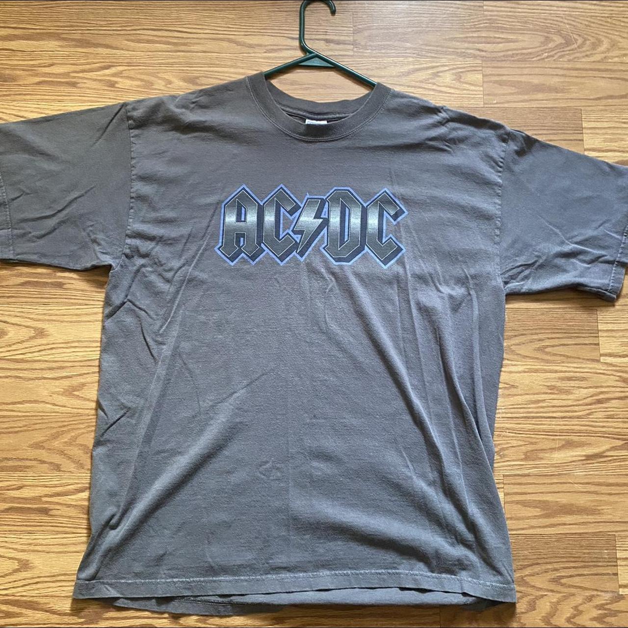 AC/DC SHIRT GOOD CONDITION WORN A COUPLE TIMES... - Depop